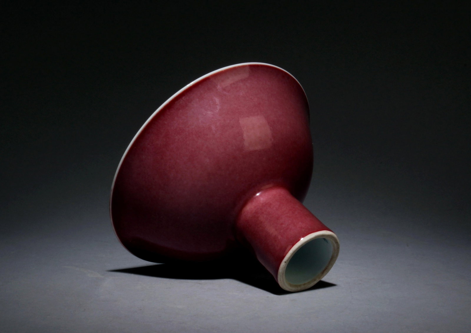 A Multi-Colored Stem Bowl - 5