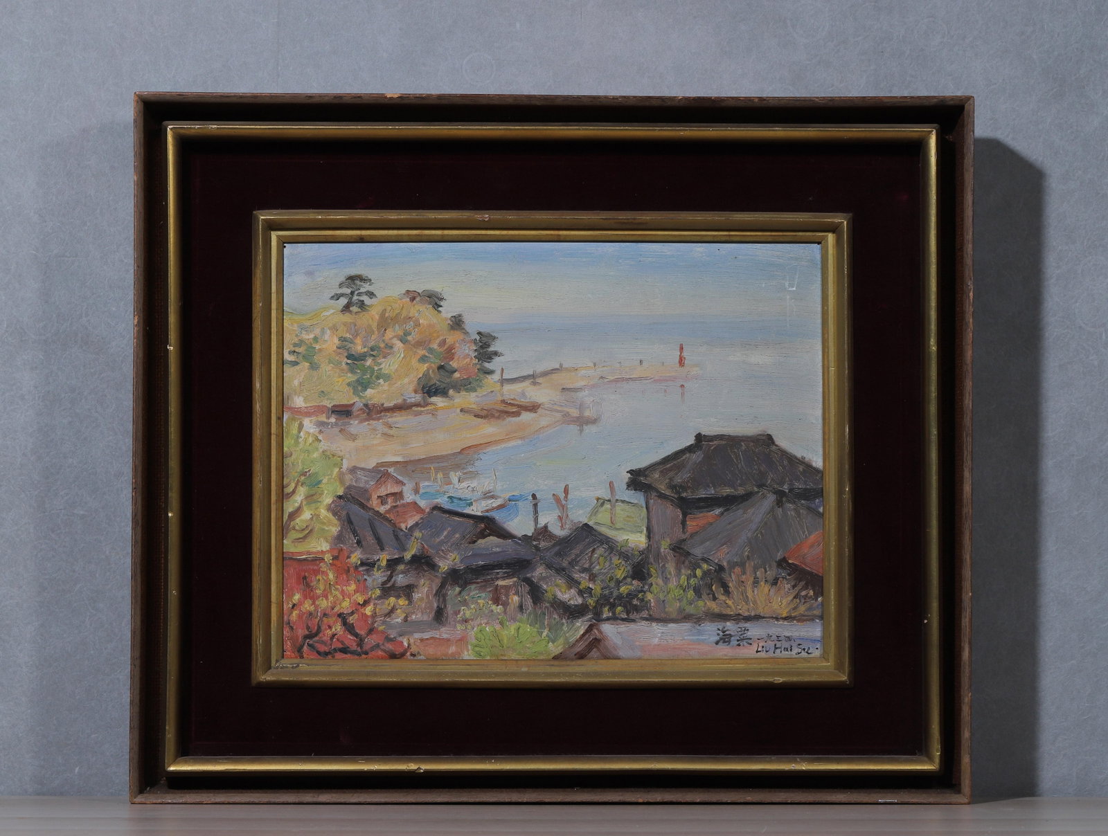 LIU HAISU,1896-1994,ATTRIBUTED TO, OIL ON CANVAS,ATTRIBUTED TO (1 of 7)