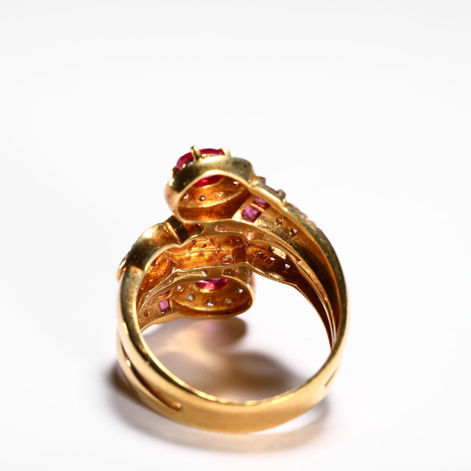 18K RUBY RING - 5
