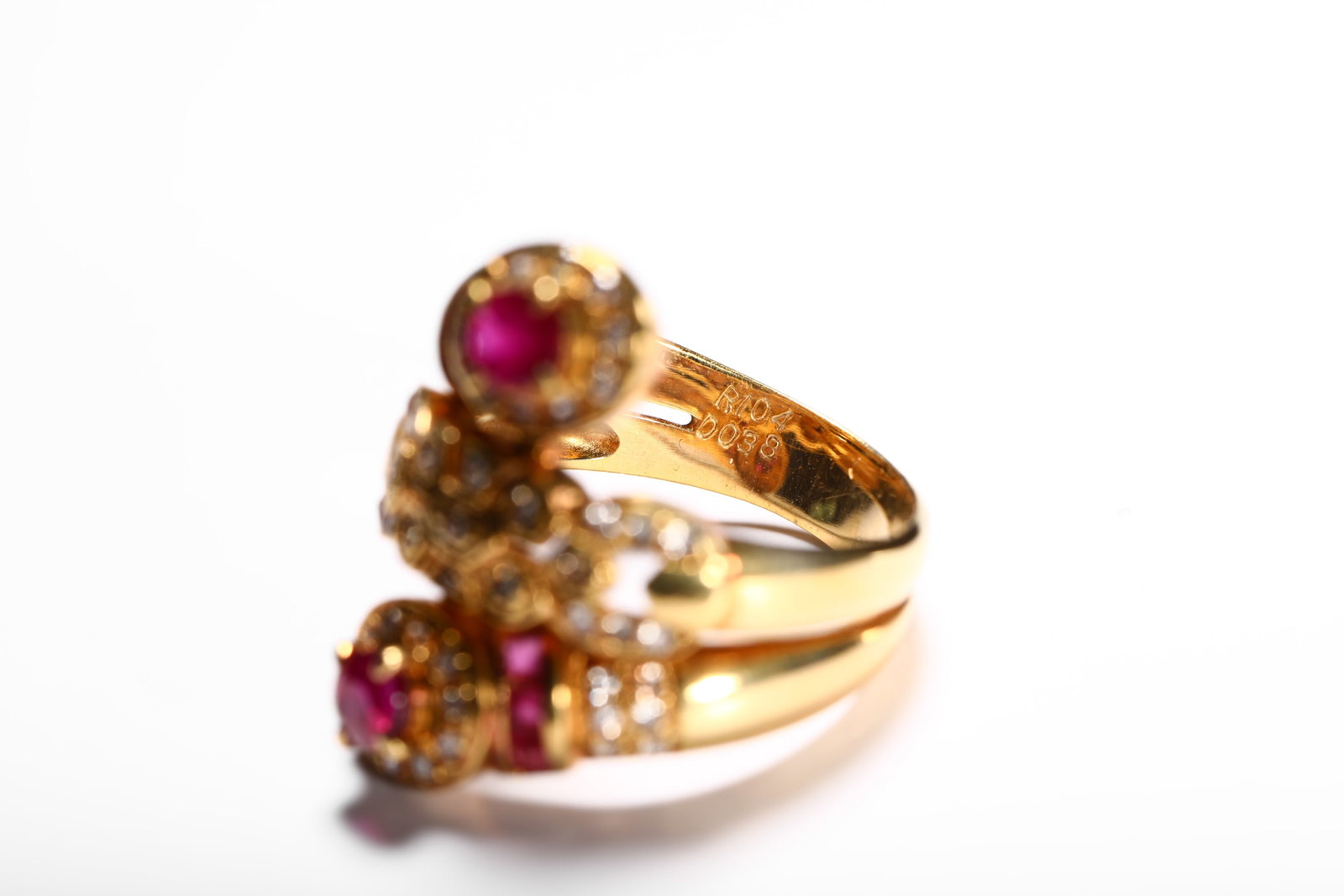 18K RUBY RING - 8