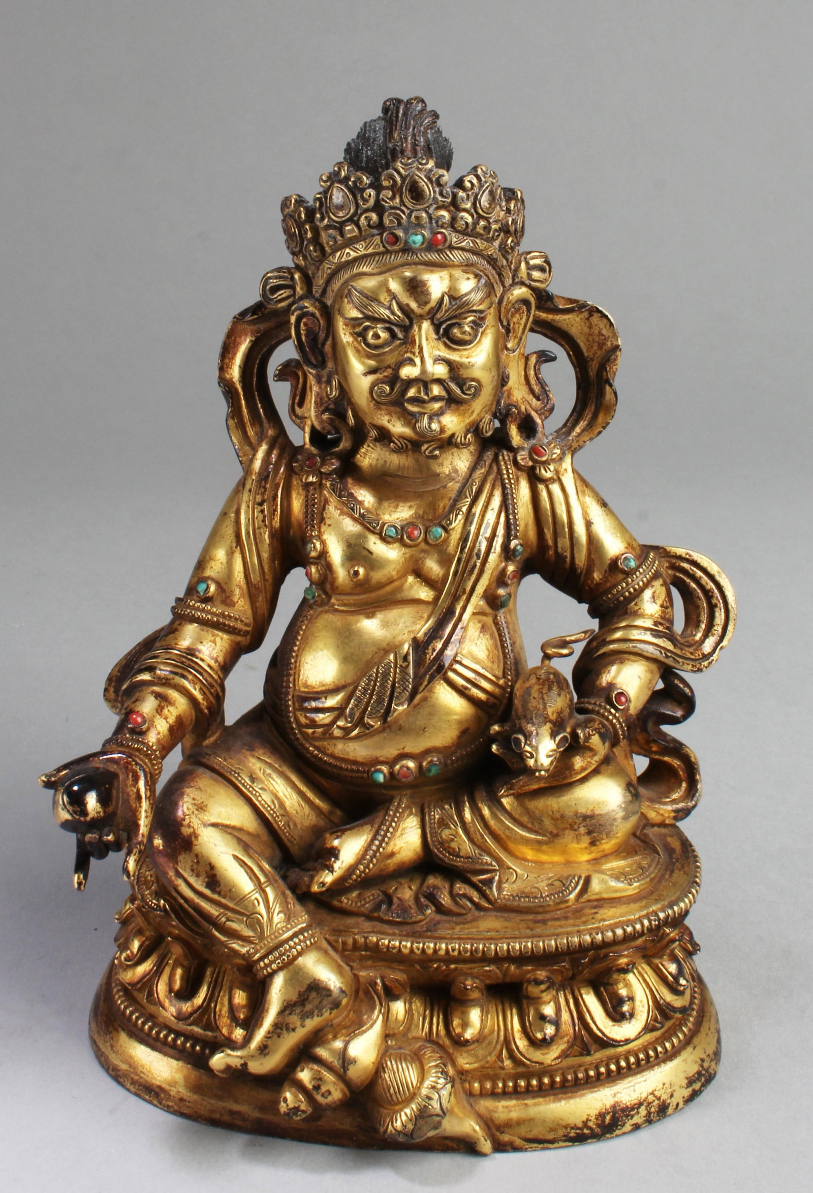 Chinese Gilt Bronze Bodhisattva Statue (1 of 5)