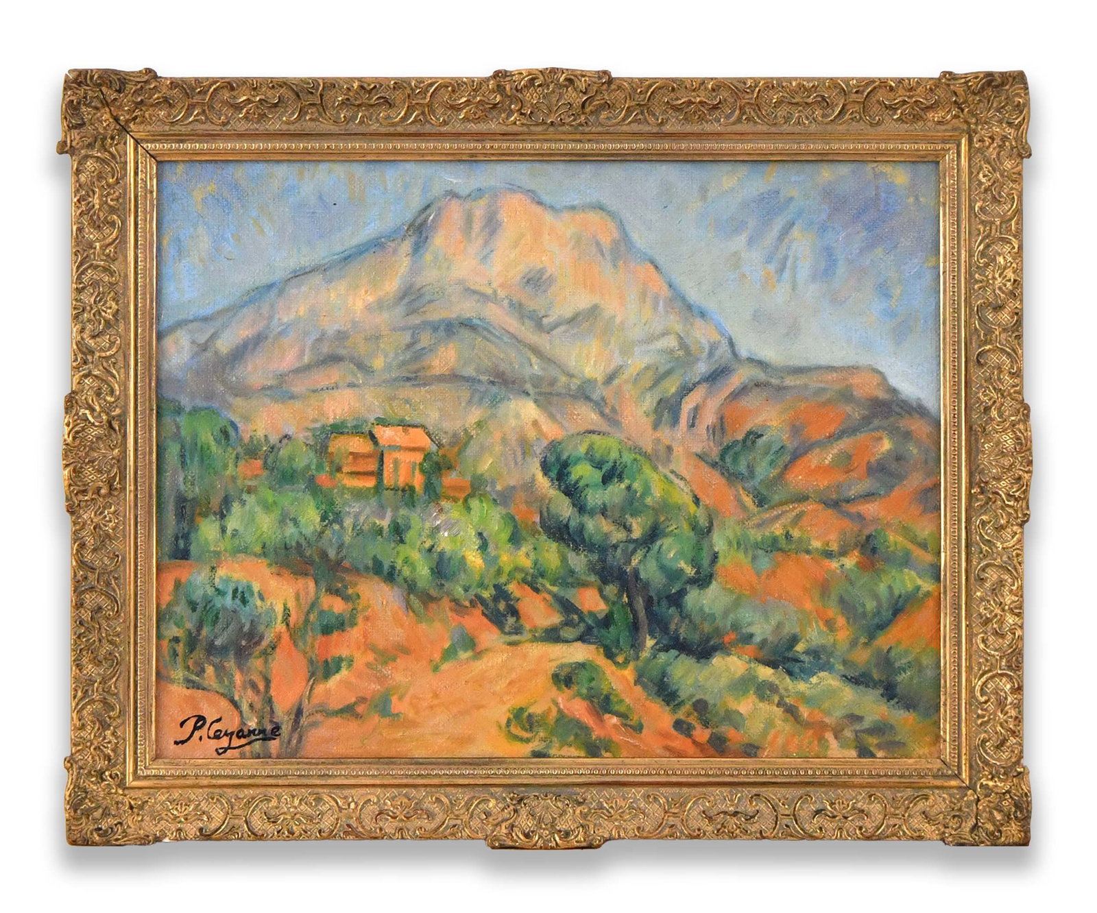 Paul Cezanne (1839-1906), Attributed to, Oil on Canvas (1 of 2)