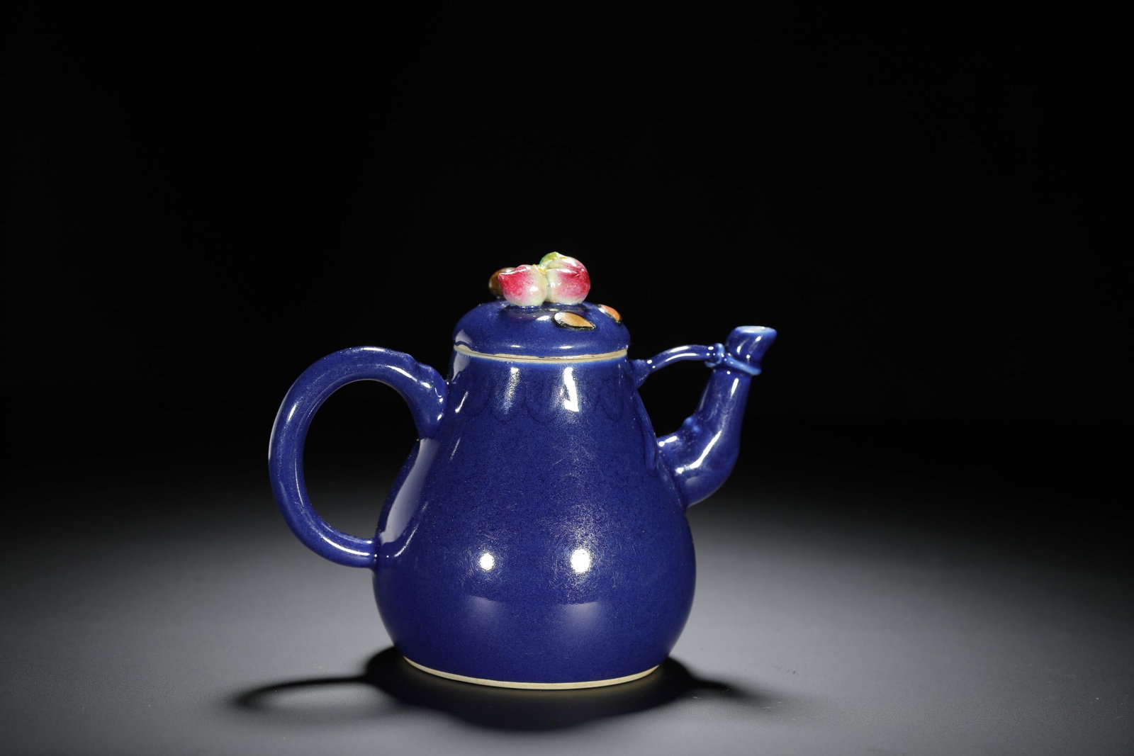 Blue-Glazed Teapot - 5