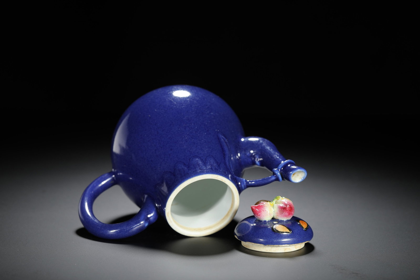 Blue-Glazed Teapot - 7