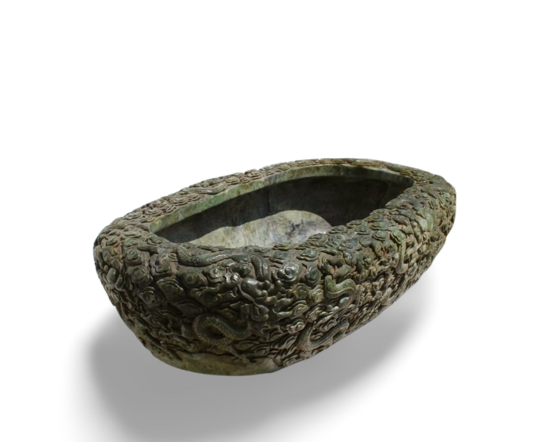 A Large Jade Basin - 4