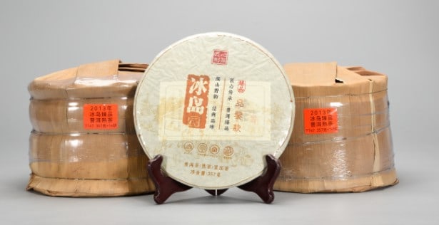 A Pu'er Shu Tea: Total Weight: 11.02lbs.