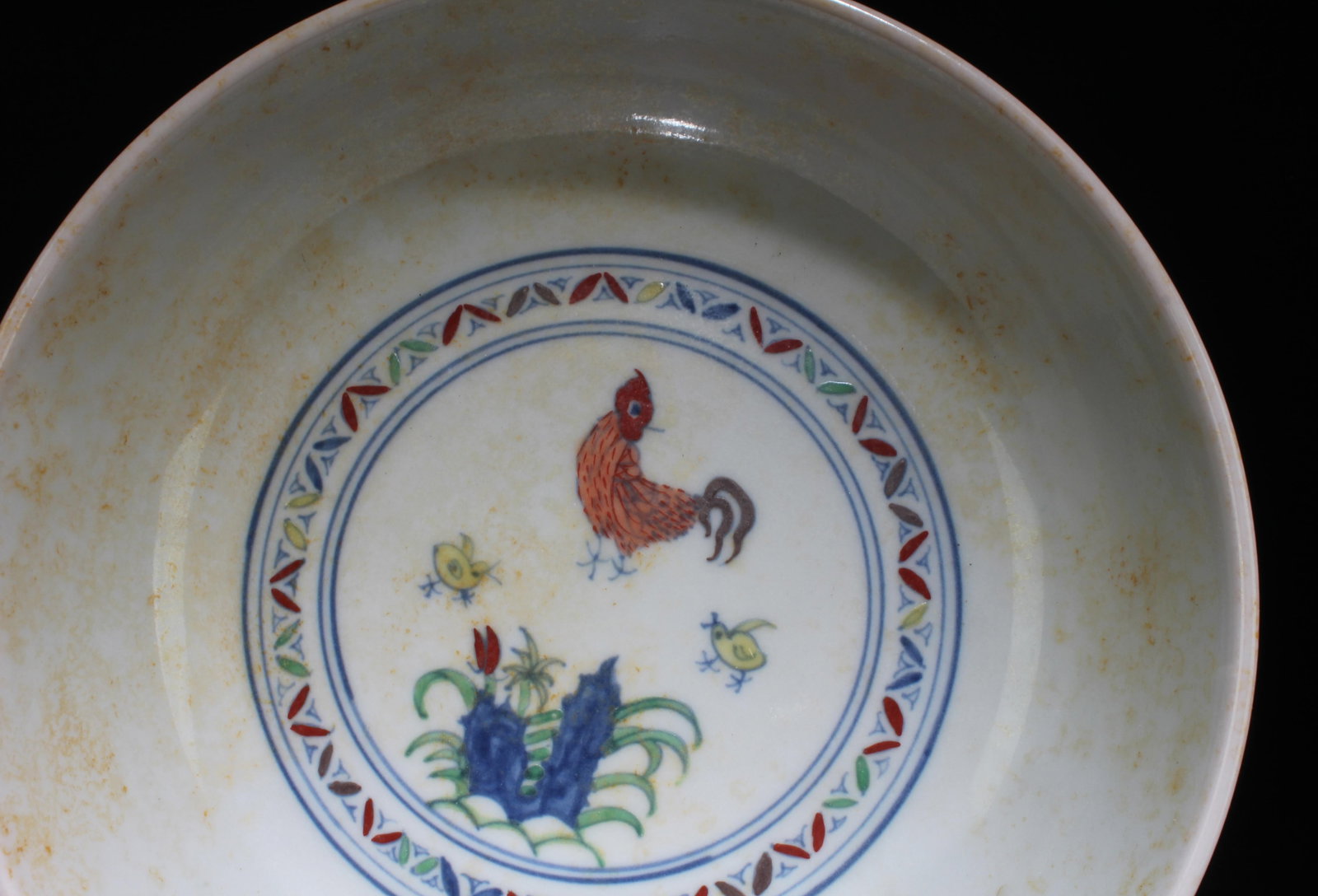 A Doucai Plate - 2