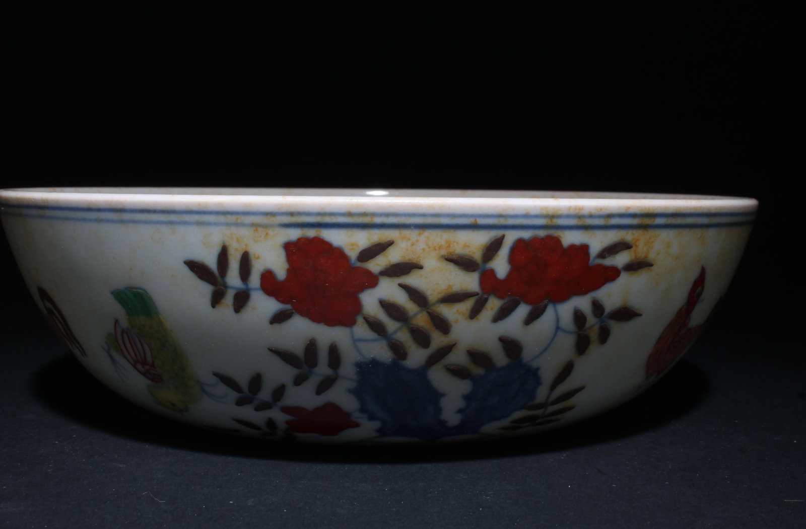 A Doucai Plate - 8