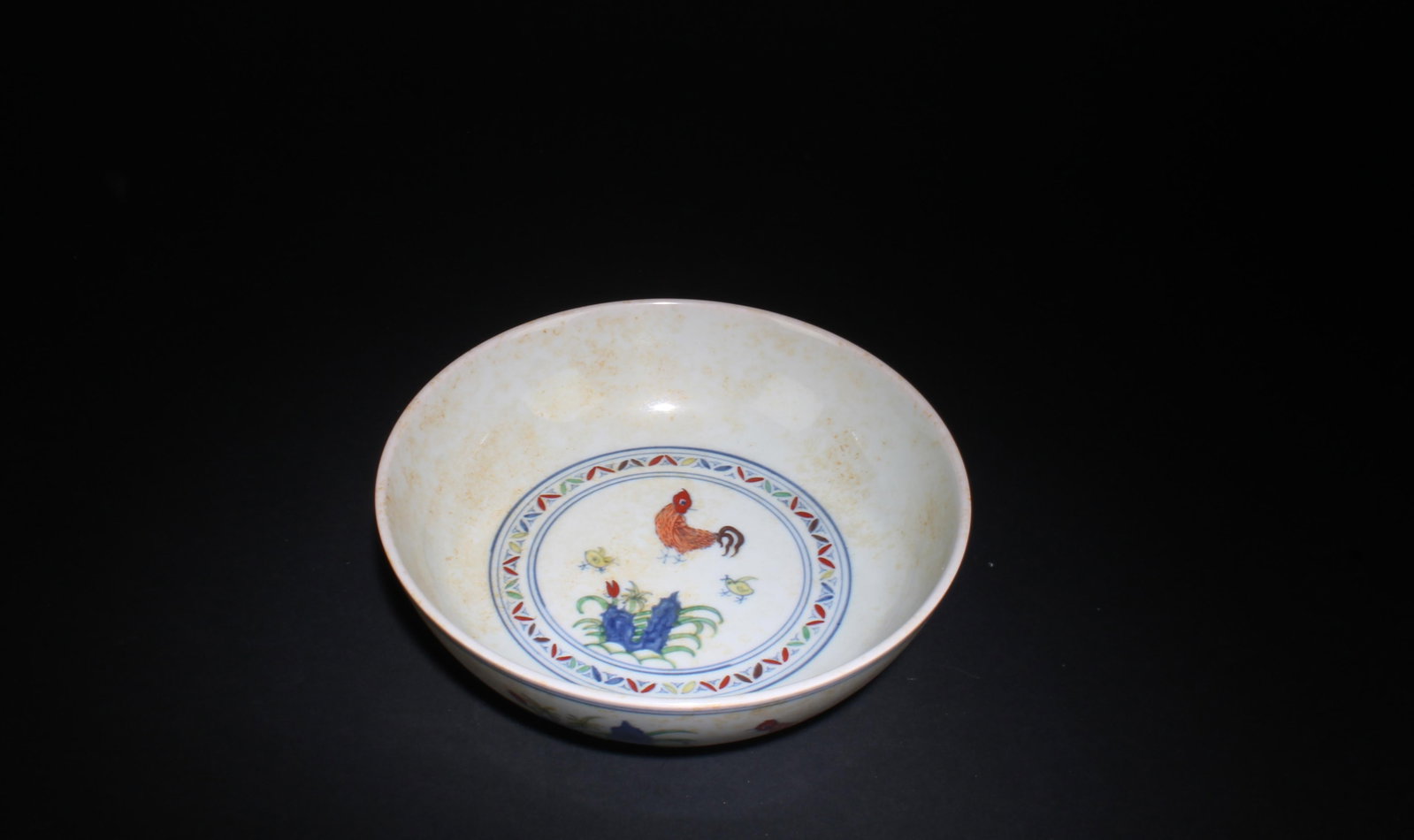 A Doucai Plate - 9