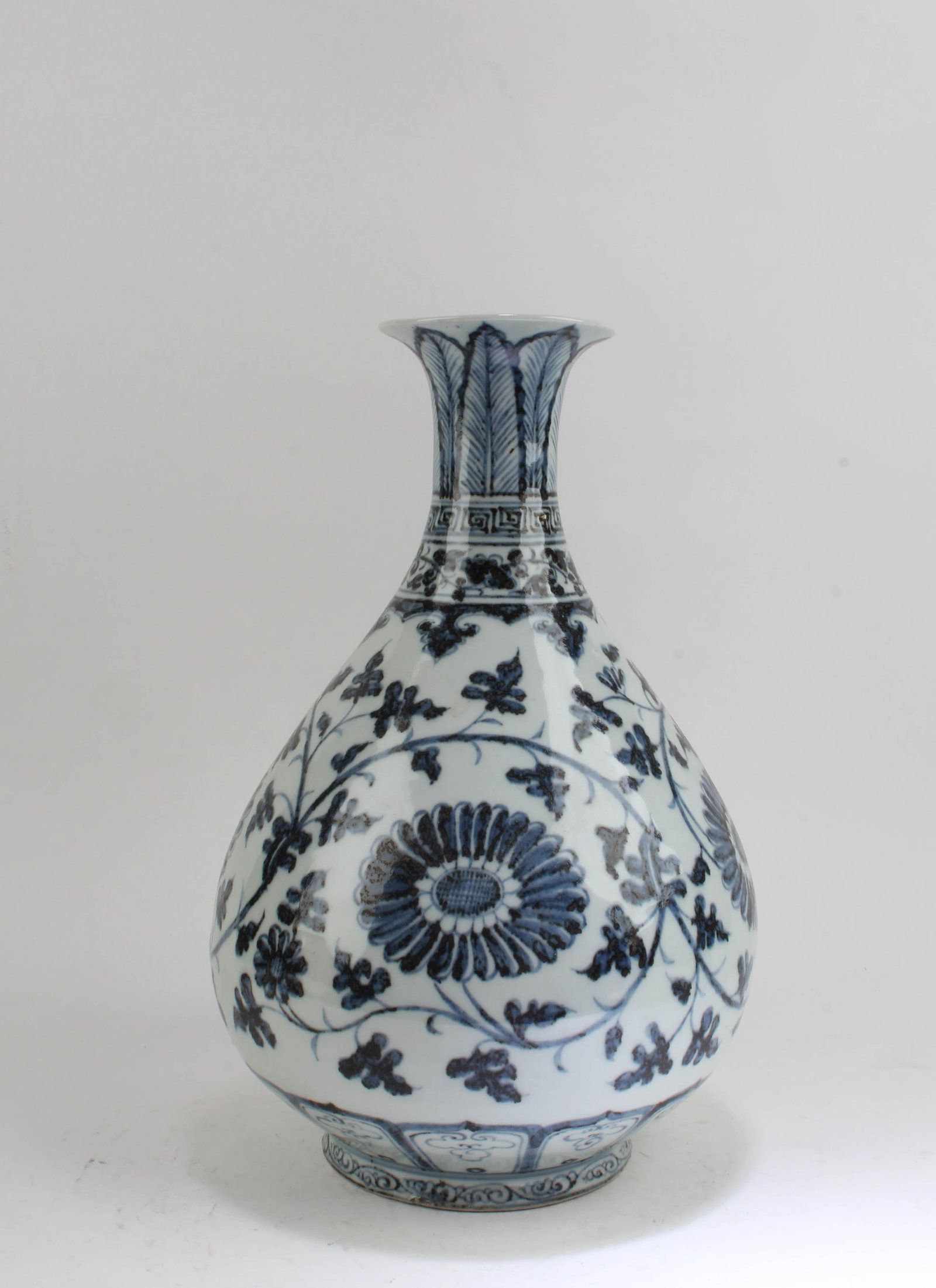 Chinese Blue & White Porcelain Vase (1 of 5)