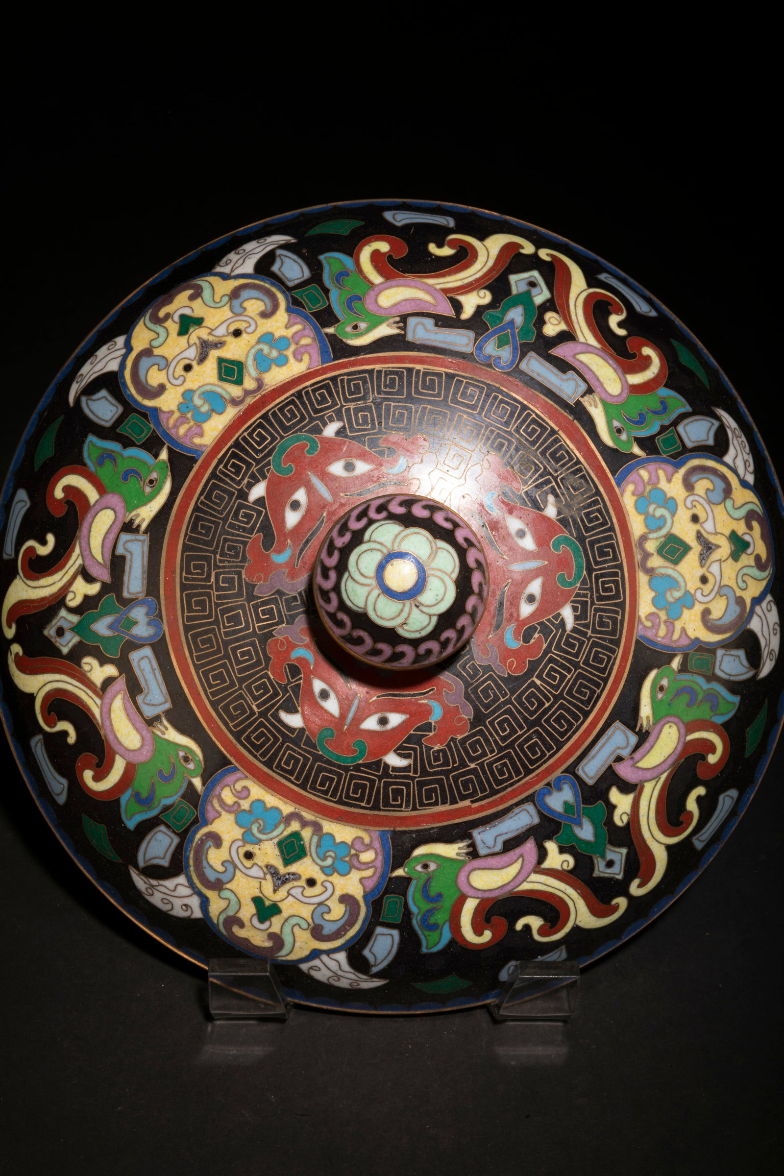 A Cloisonne Container - 9