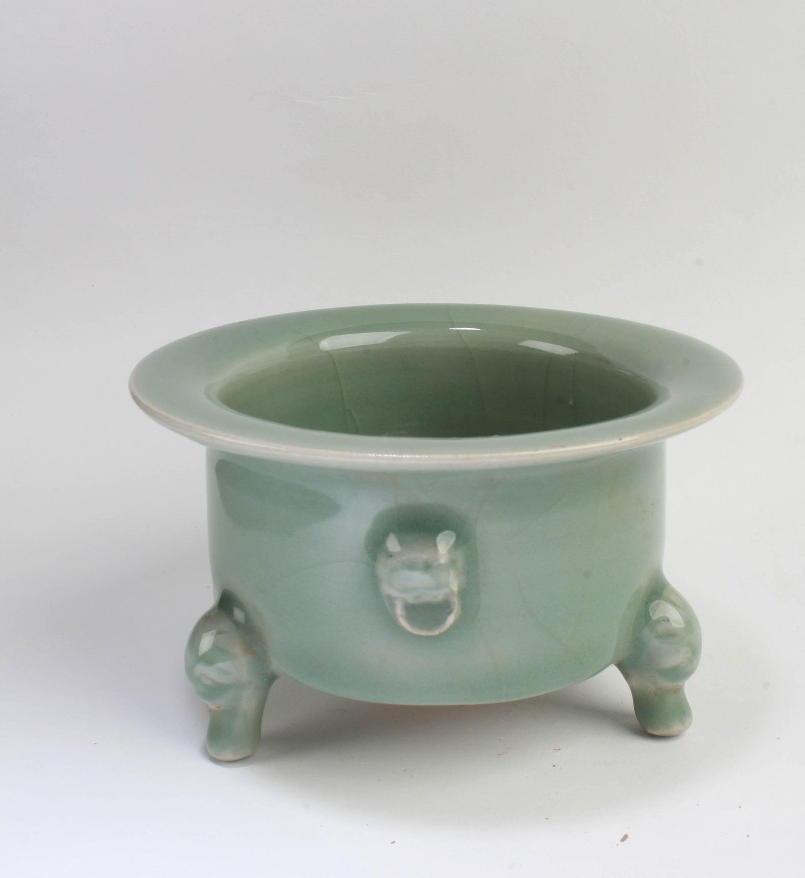 Chinese Celadon Incense Burner (1 of 5)