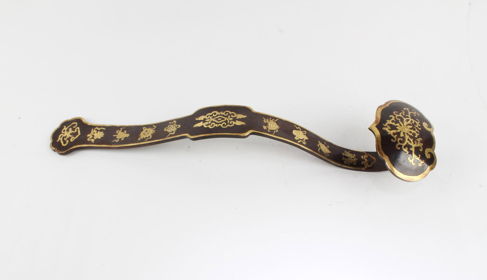 A Gilt Bronze Ruyi Scepter (1 of 8)