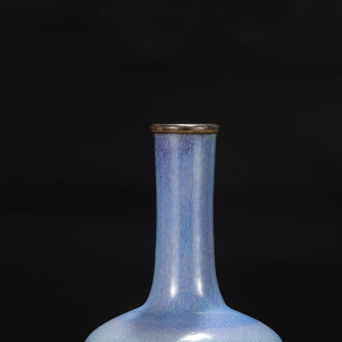 A Jun Ware Purple-Splashed Court Bottle - 3