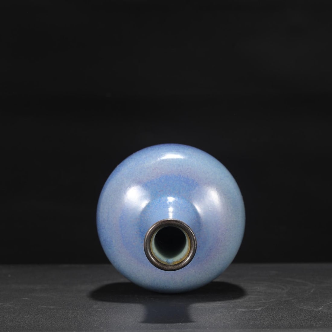 A Jun Ware Purple-Splashed Court Bottle - 5