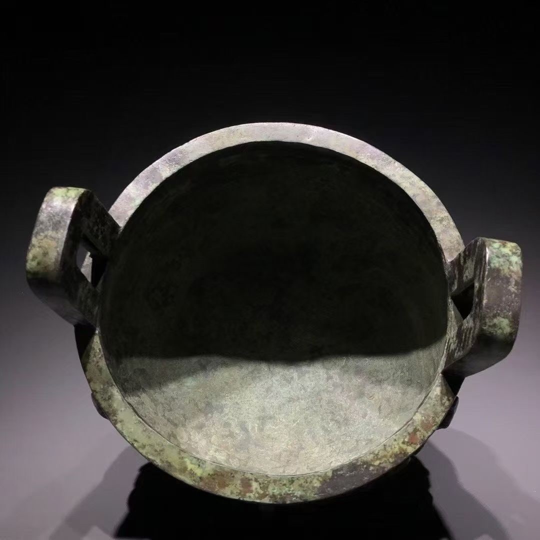 A Bronze Ding with Taotie Pattern - 8