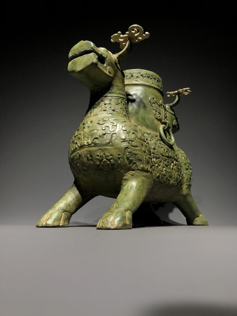 A Bronze Paperweight Turtle - 7
