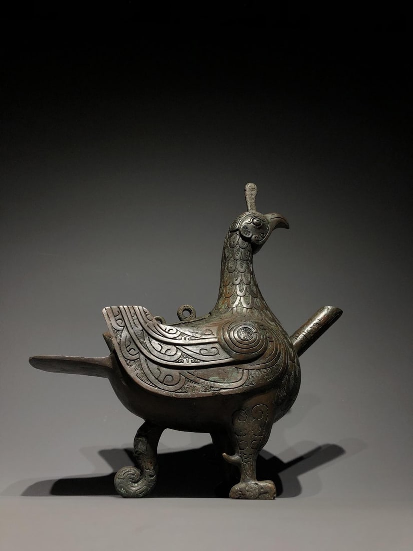 A Gilt Bronze Garuda Statue (1 of 9)