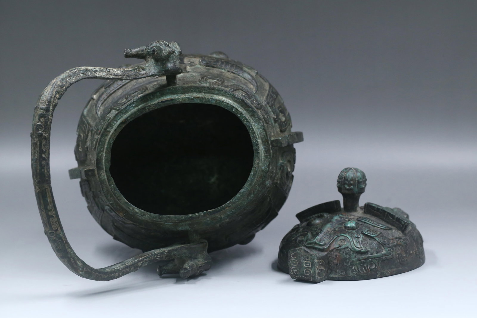 A Bronze Vessel - 8