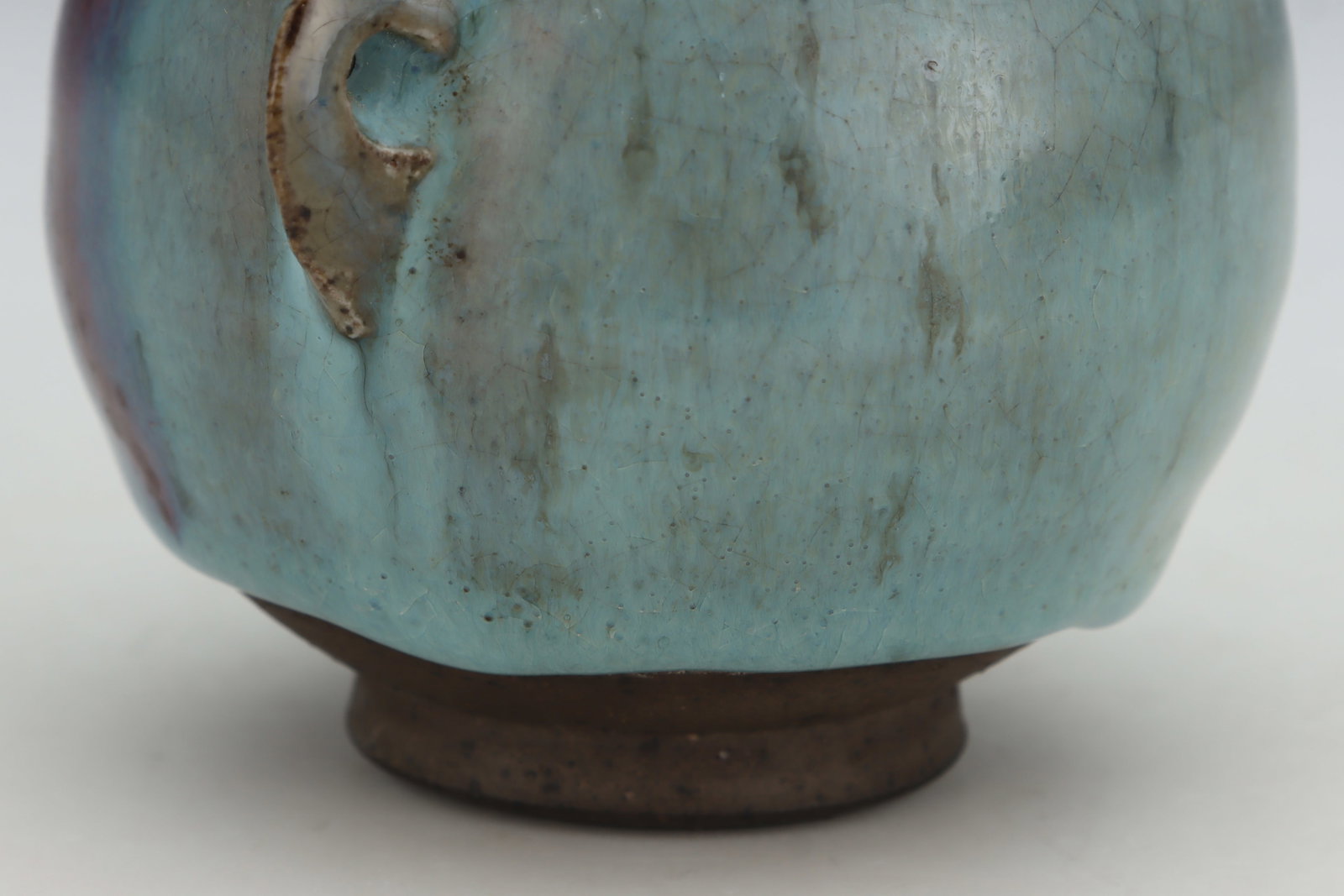 A Jun Ware Purple-Splashed Jar - 6