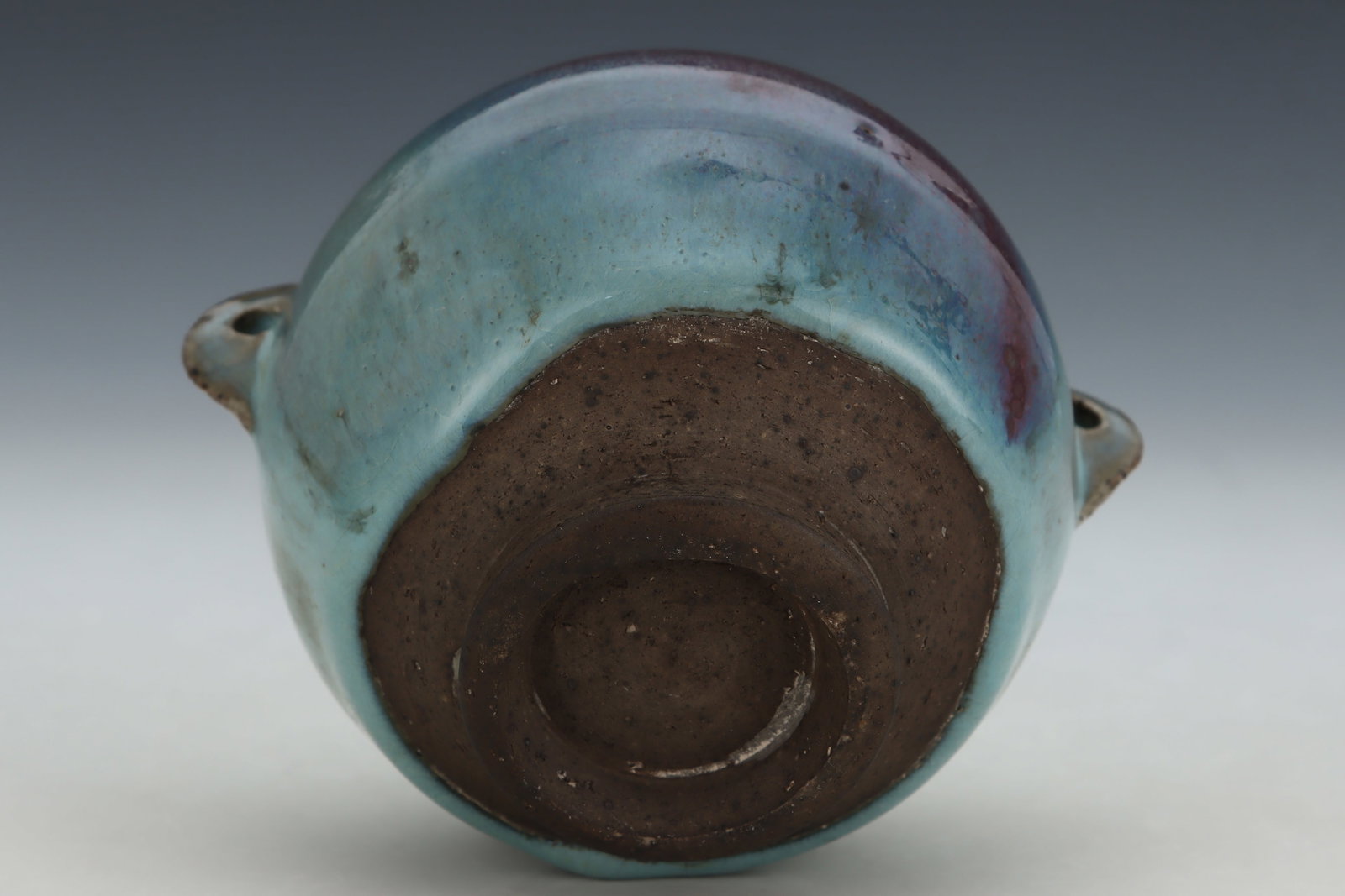 A Jun Ware Purple-Splashed Jar - 9