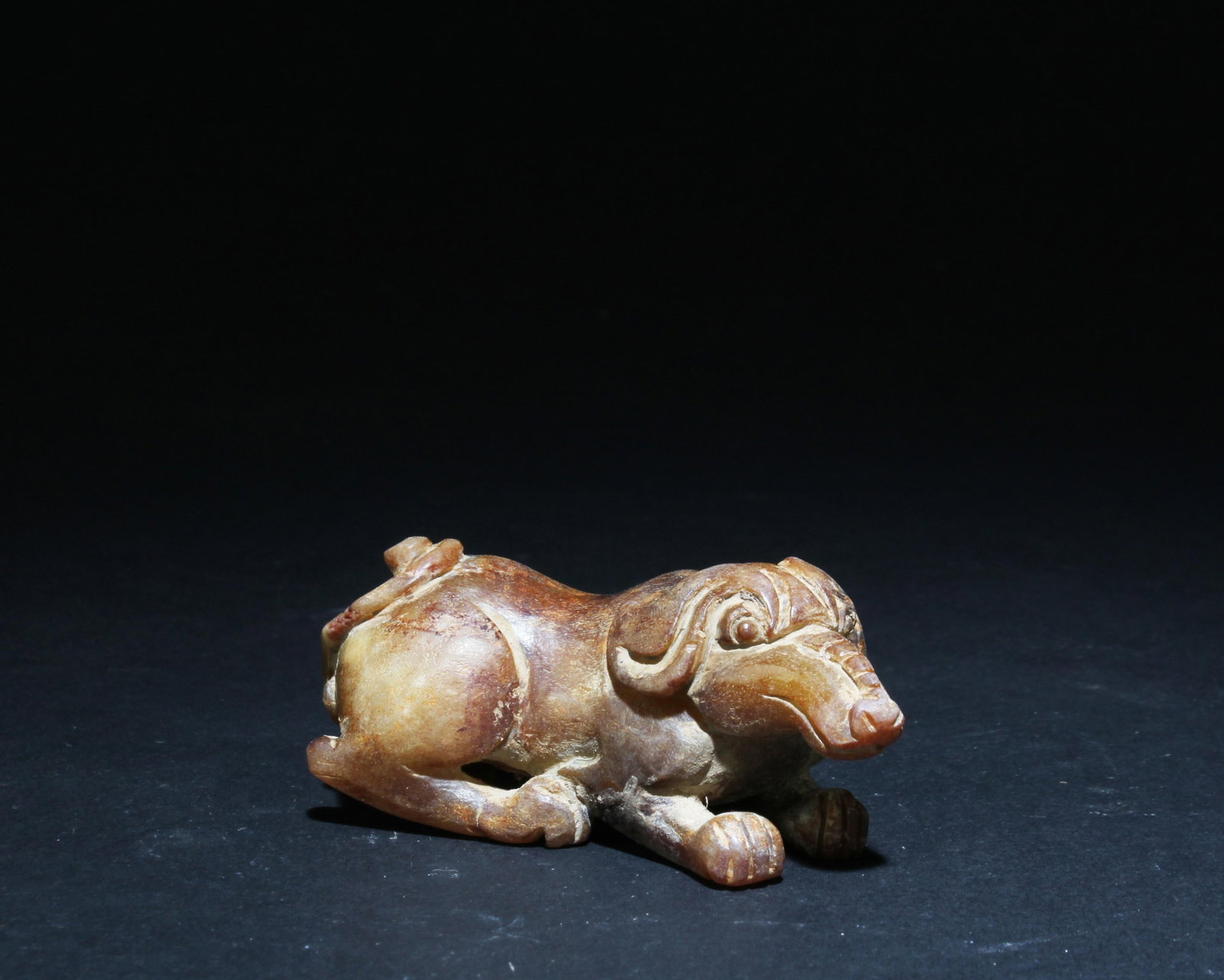 A Jade Ornament: A Jade Ornament. Dimensions: 2.6" x 1.2".