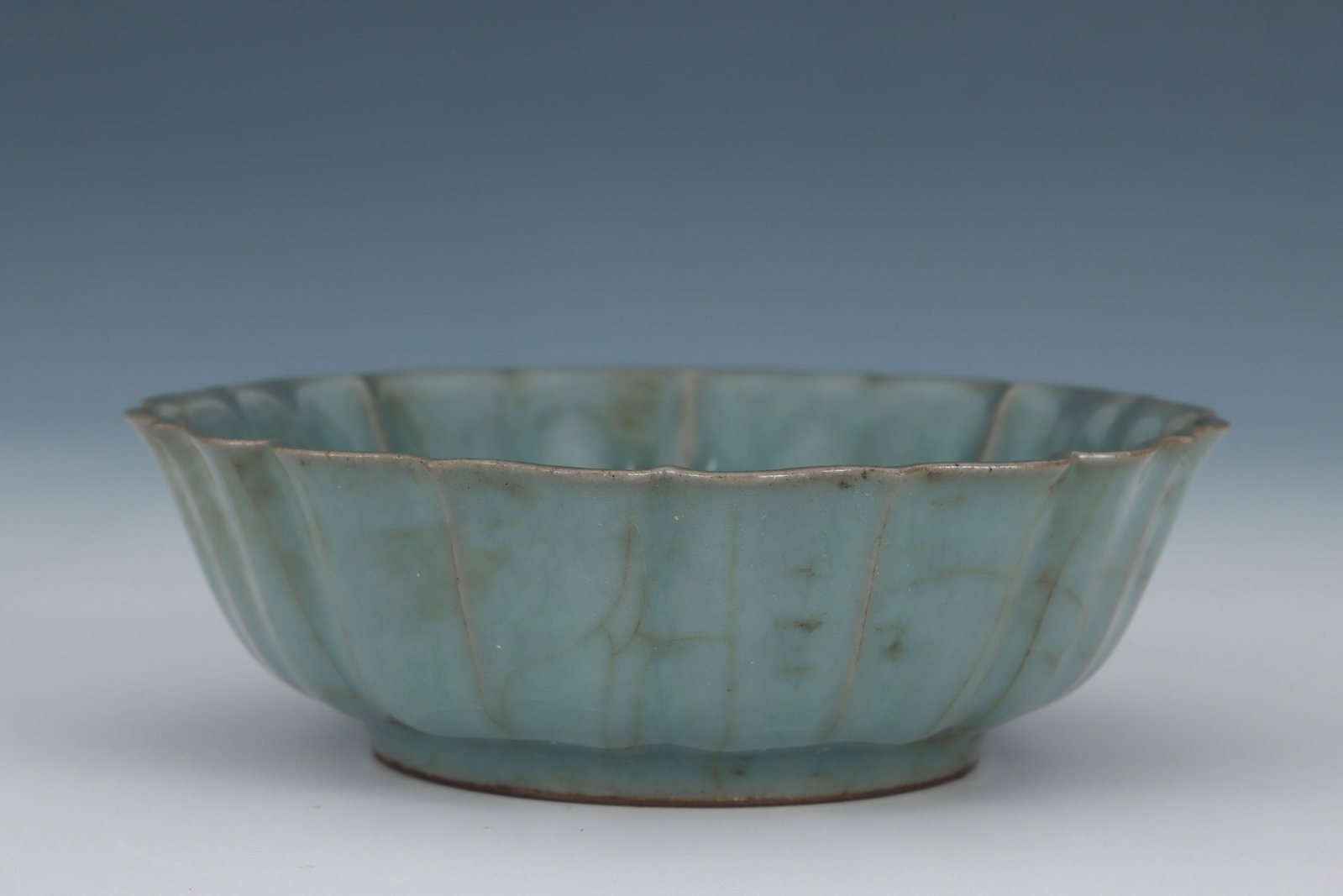 A Guan Ware Celadon Washer - 3