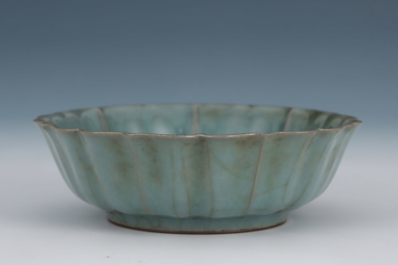 A Guan Ware Celadon Washer - 4