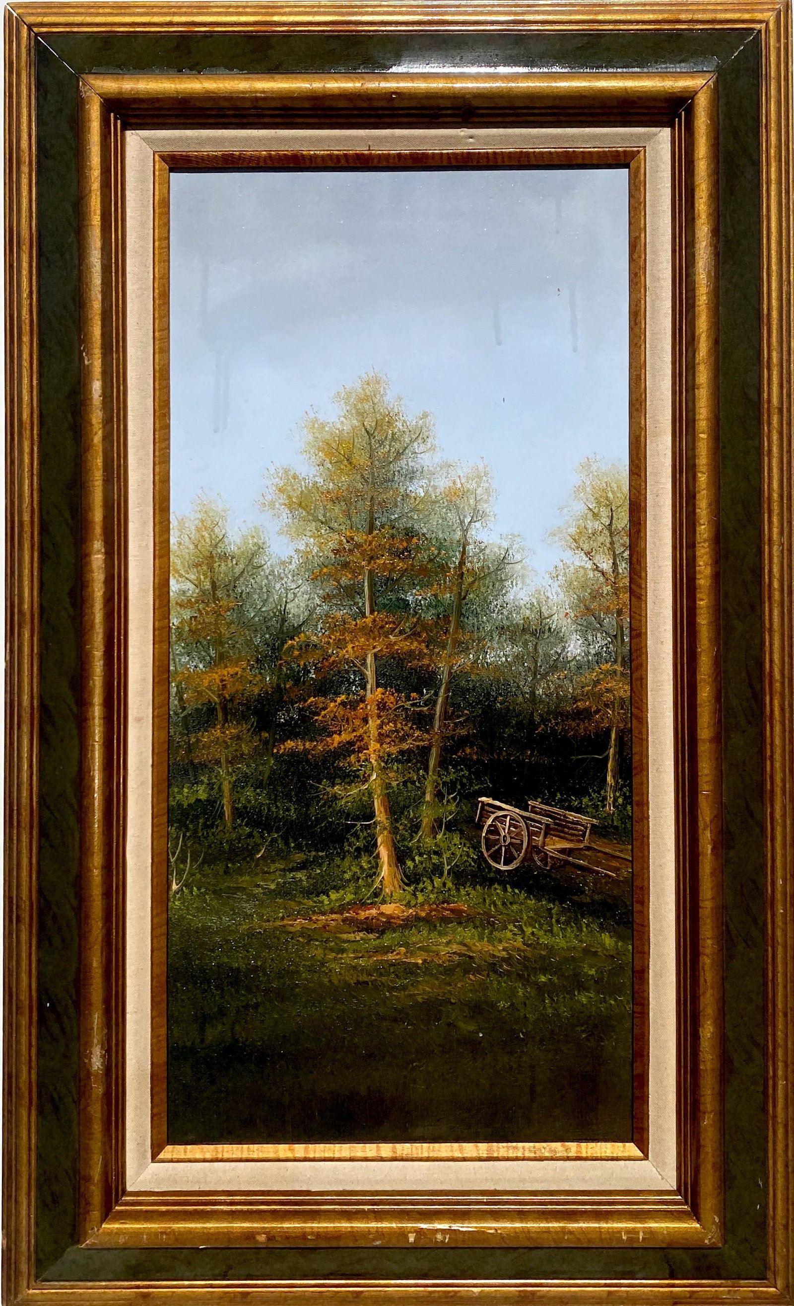 A Framed Oil painting (1 of 3)