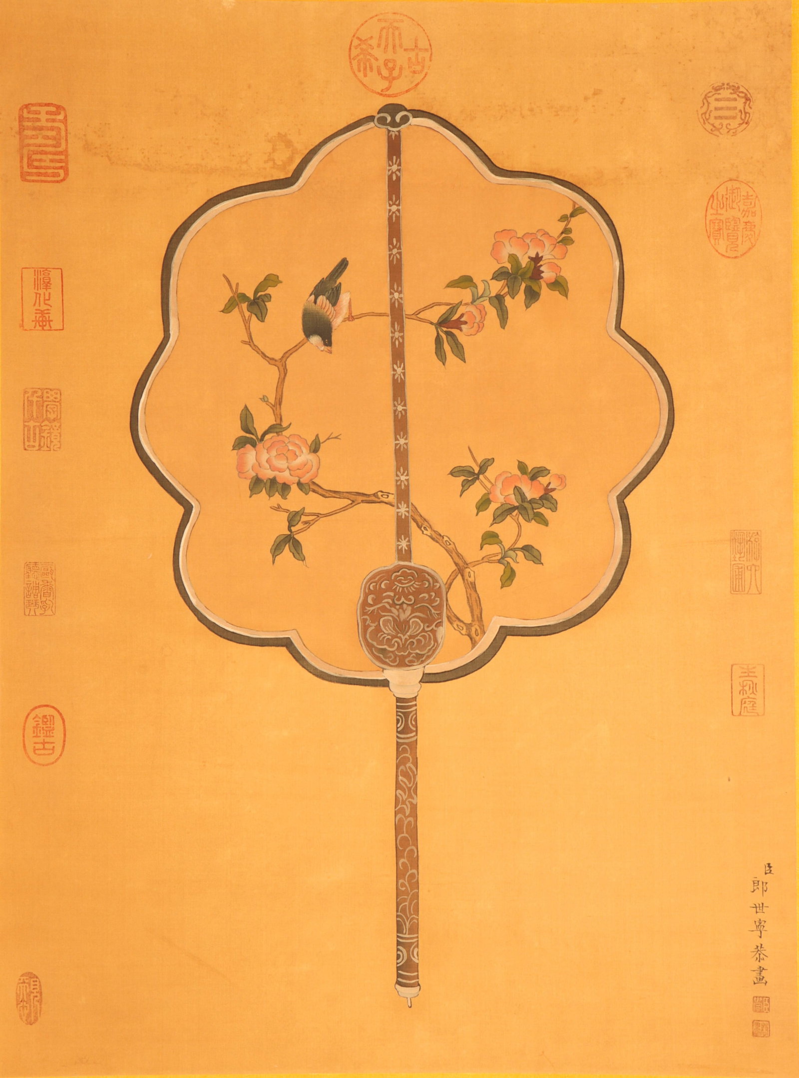 Chinese Scroll Painting Attributed to Lang Shining (1 of 10)