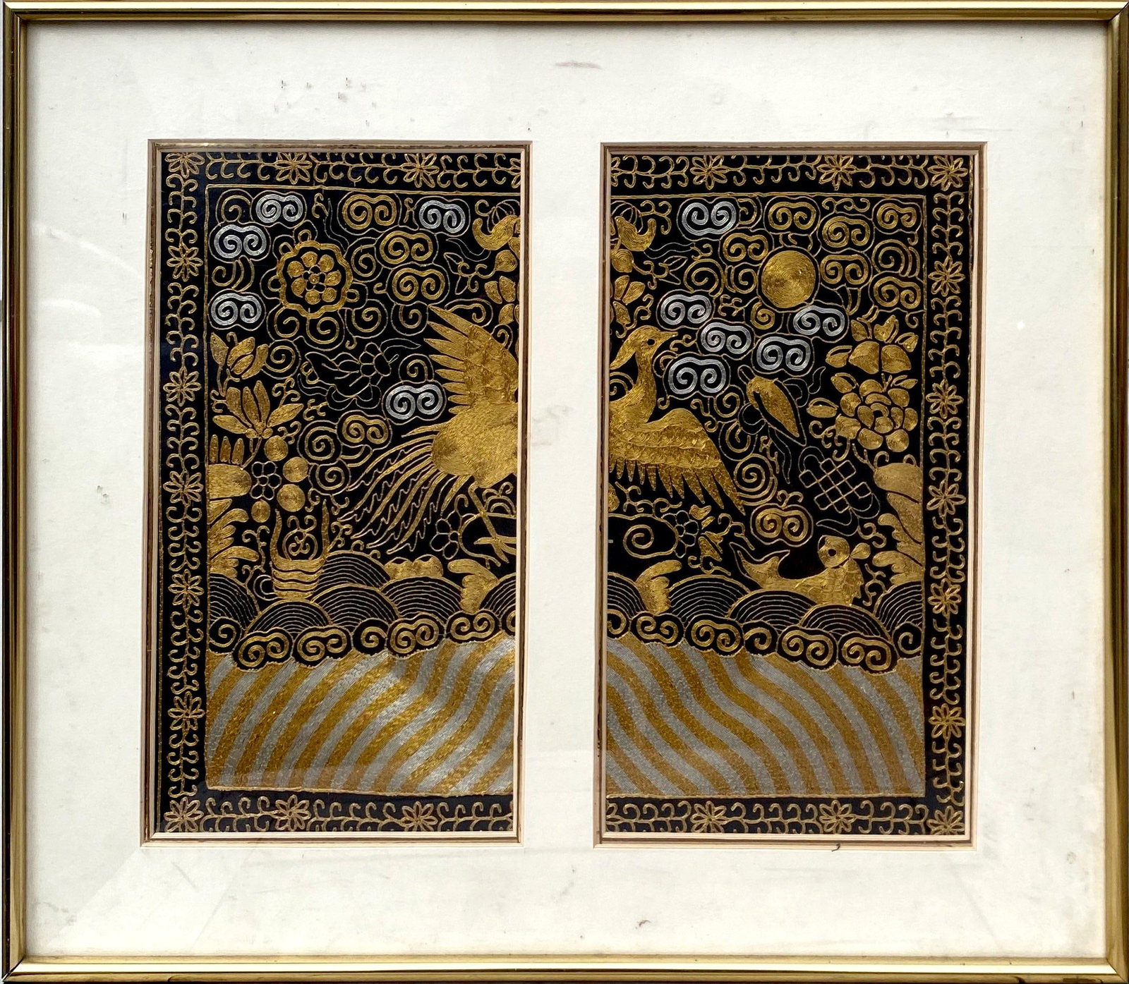 A Framed Embroidery Artwork (1 of 2)