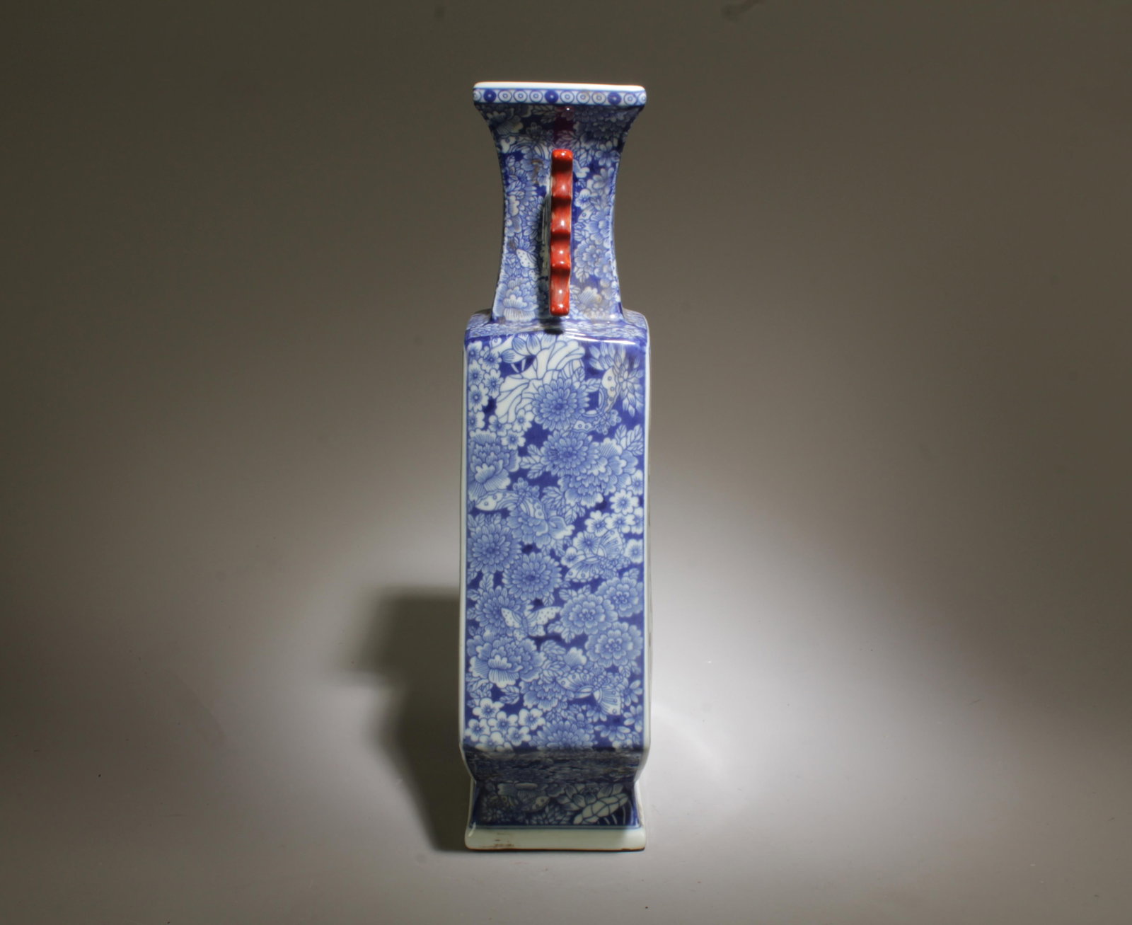 A Multi-Colored Vase with Box - 5