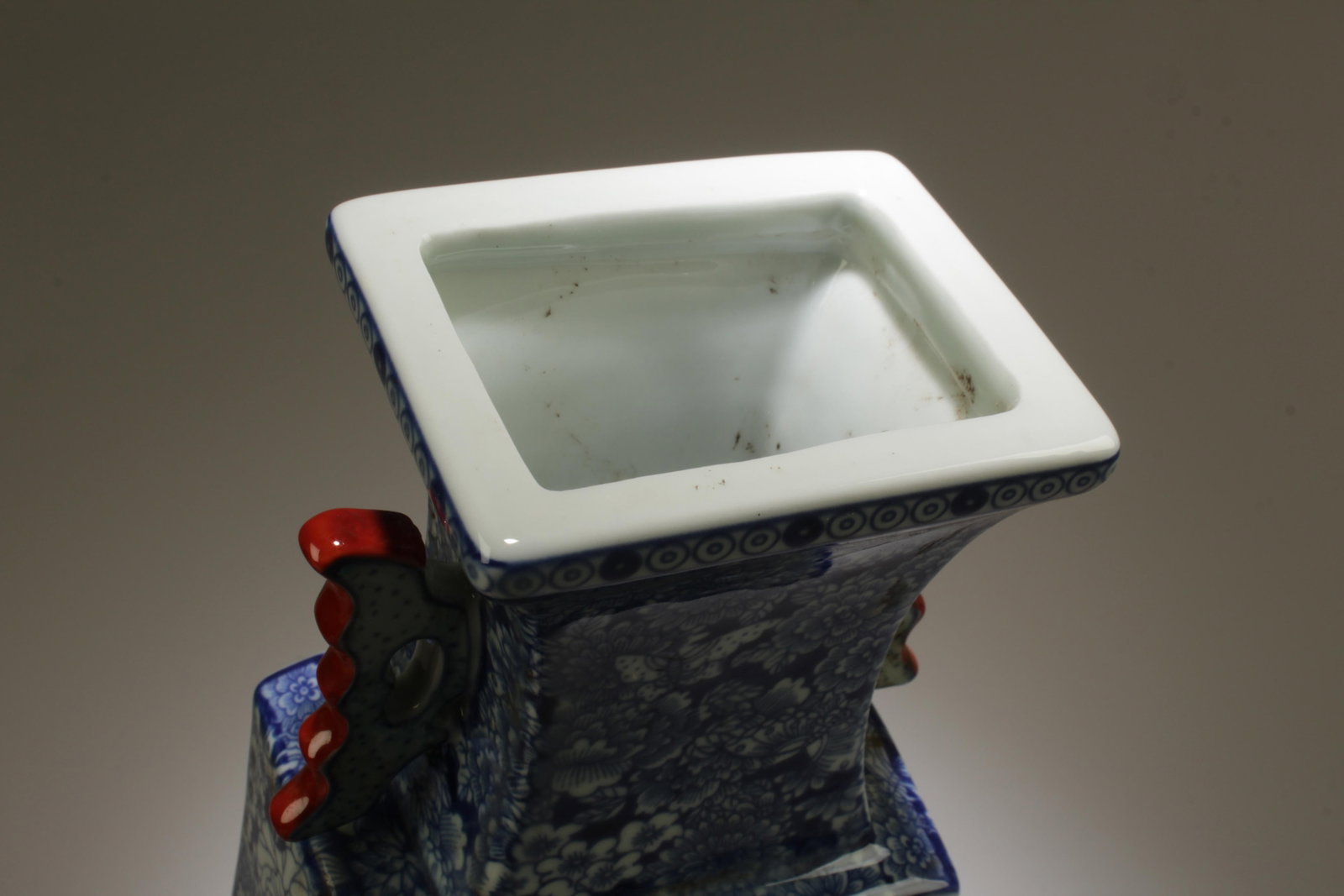 A Multi-Colored Vase with Box - 7