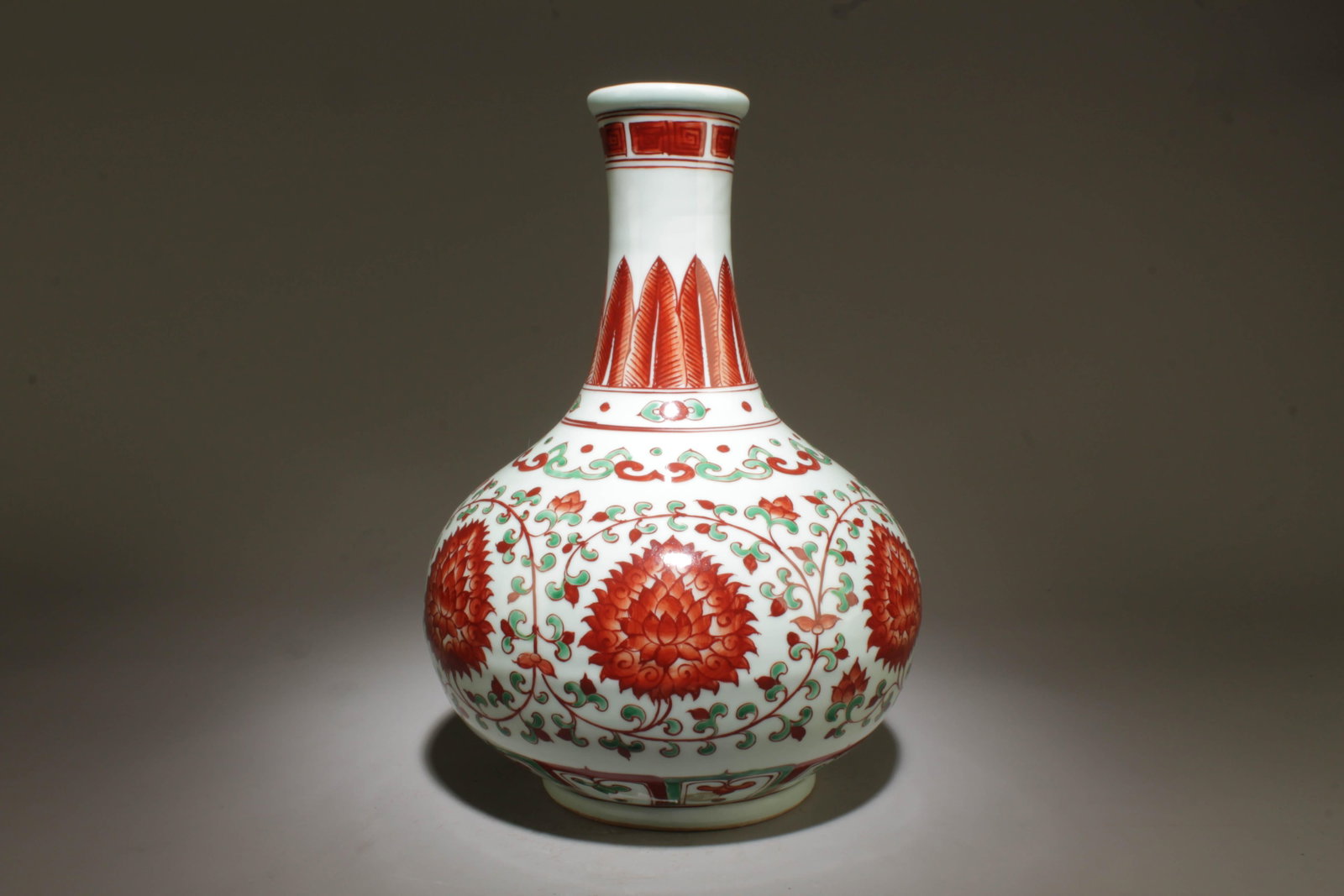 A Multi-Colored Vase: A Multi-Colored Vase. Dimension: 8.5" x 12".
