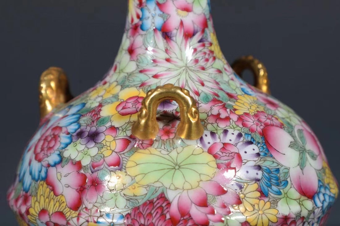 A Polychrome Vase - 2