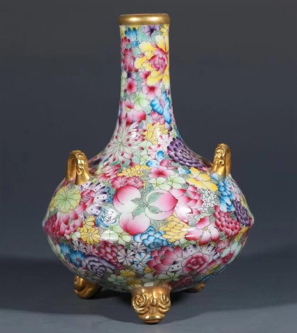 A Polychrome Vase - 4