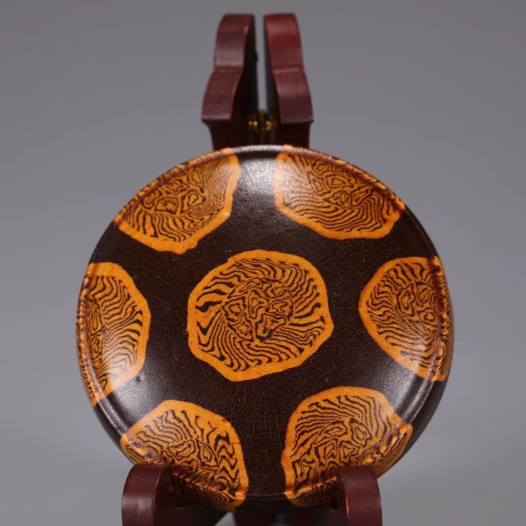 A Round Glazed Box - 3