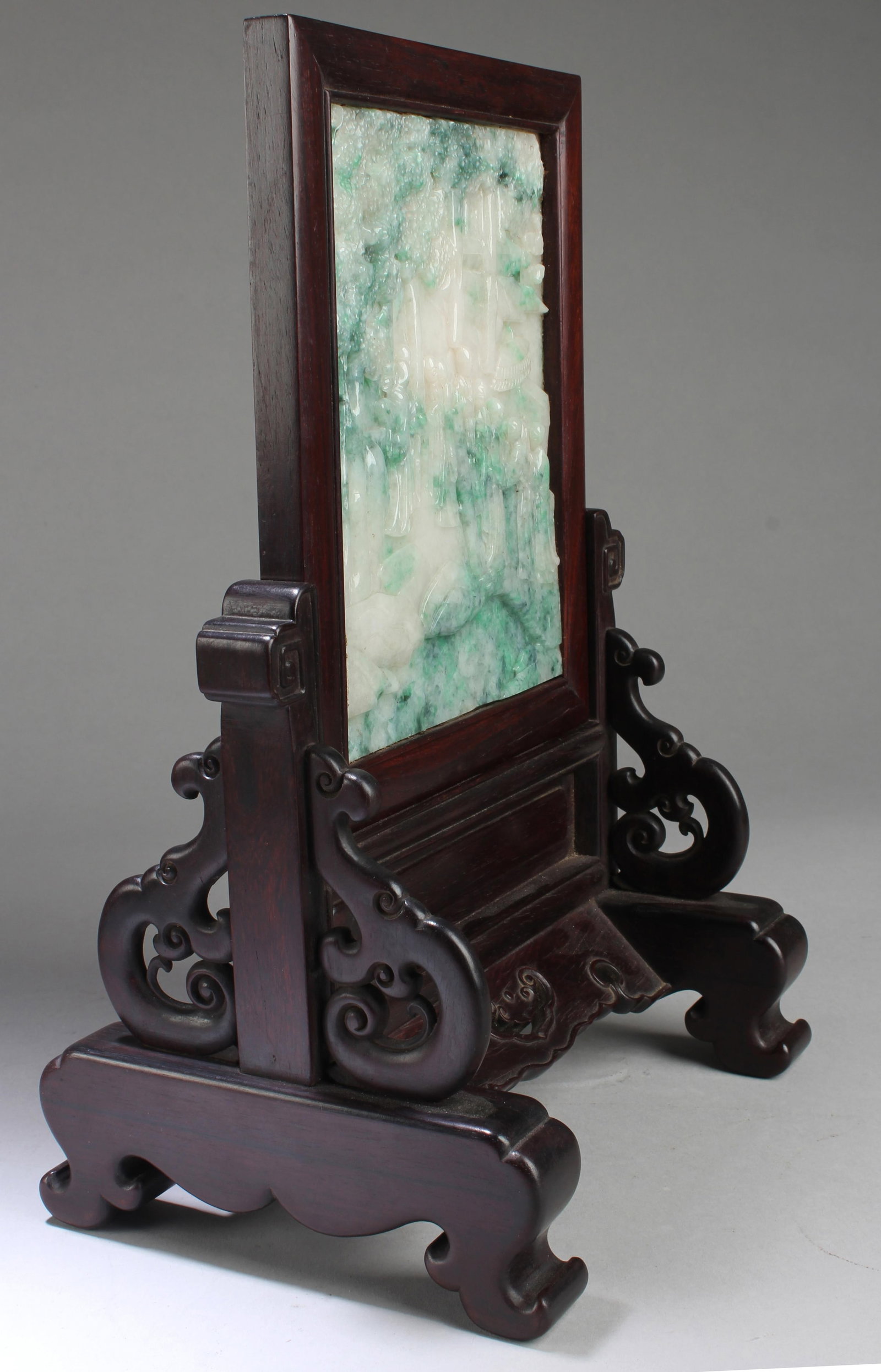 Chinese Rectangular Hardwood Table screen - 3