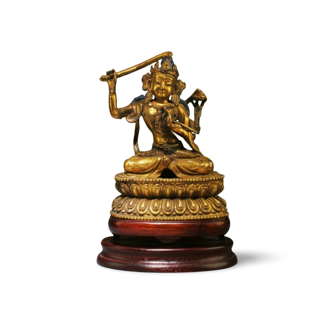 Chinese Gilt Bronze Bodhisattva Statue (1 of 5)