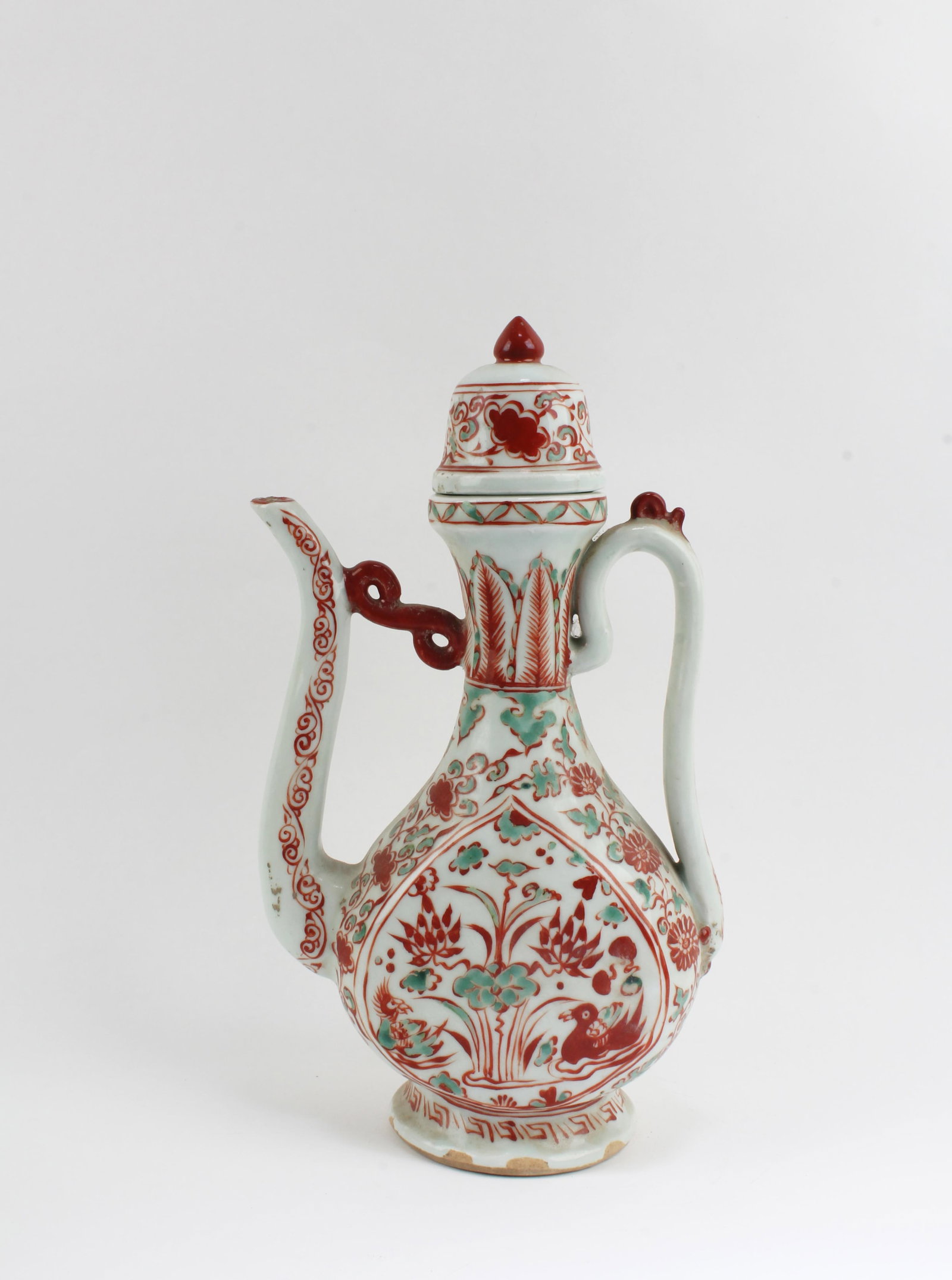 Chinese Porcelain Teapot (1 of 5)