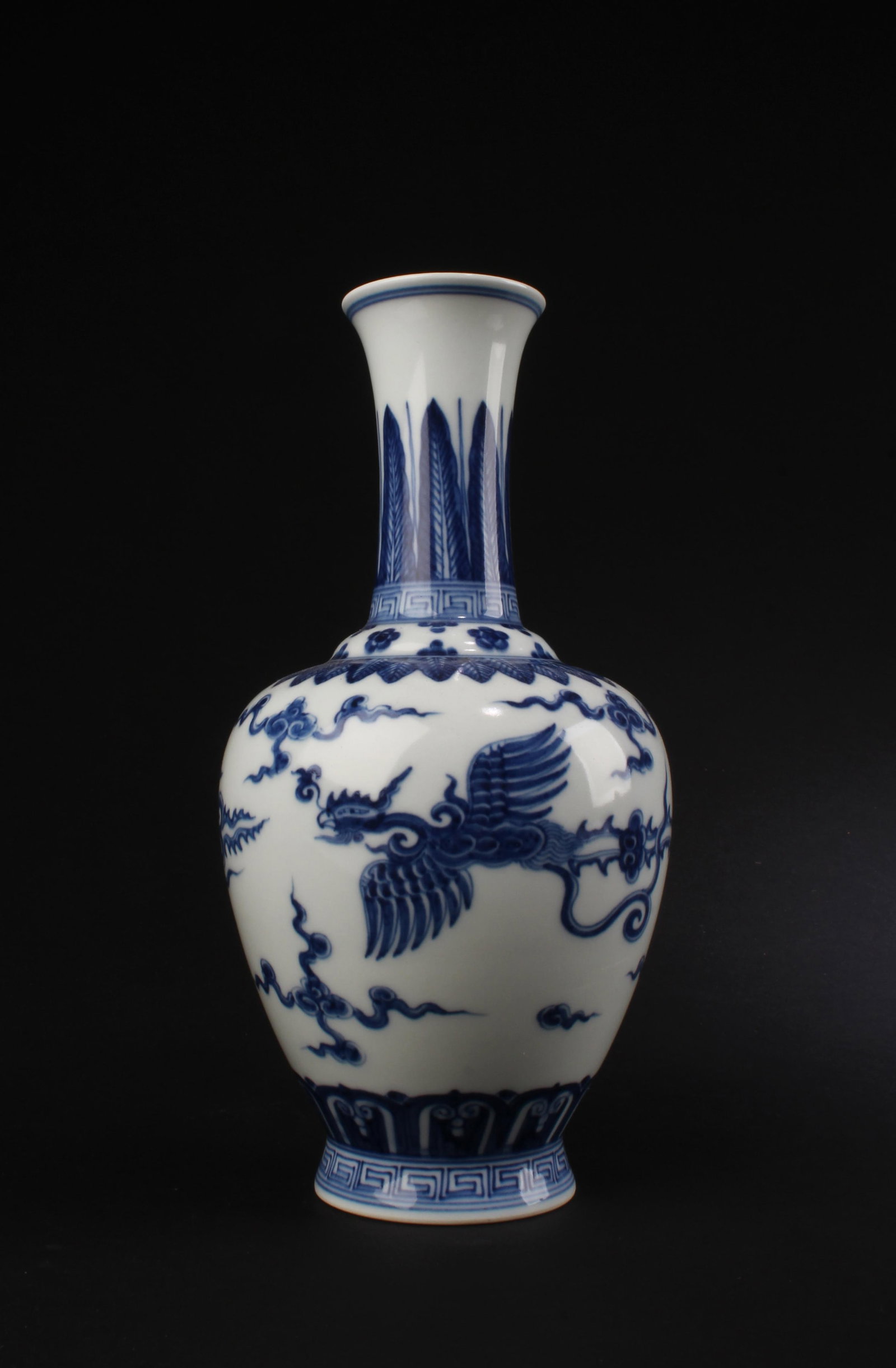 Chinese Blue & White Porcelain Vase (1 of 7)