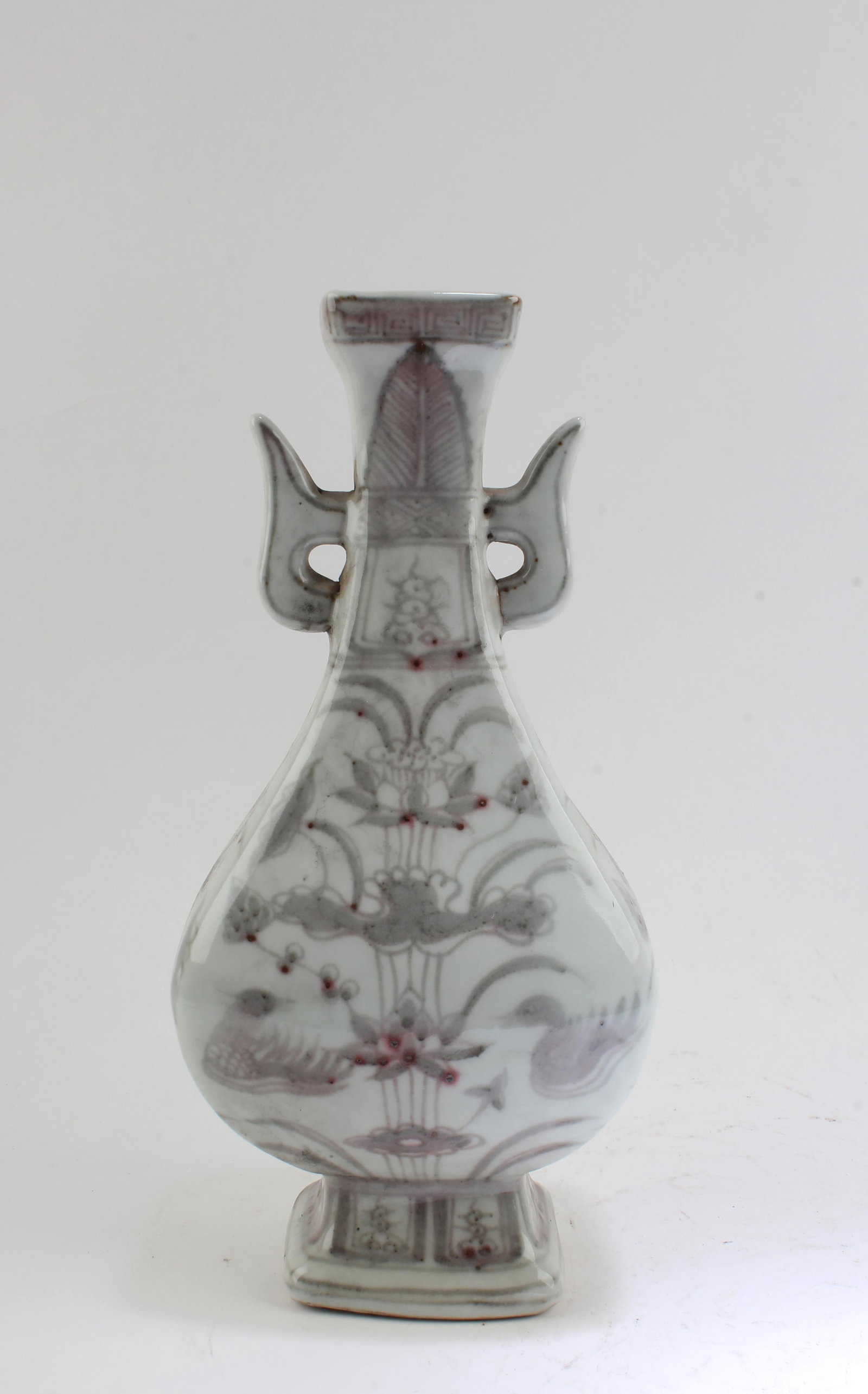 Chinese Iron Red Porcelain Vase (1 of 6)