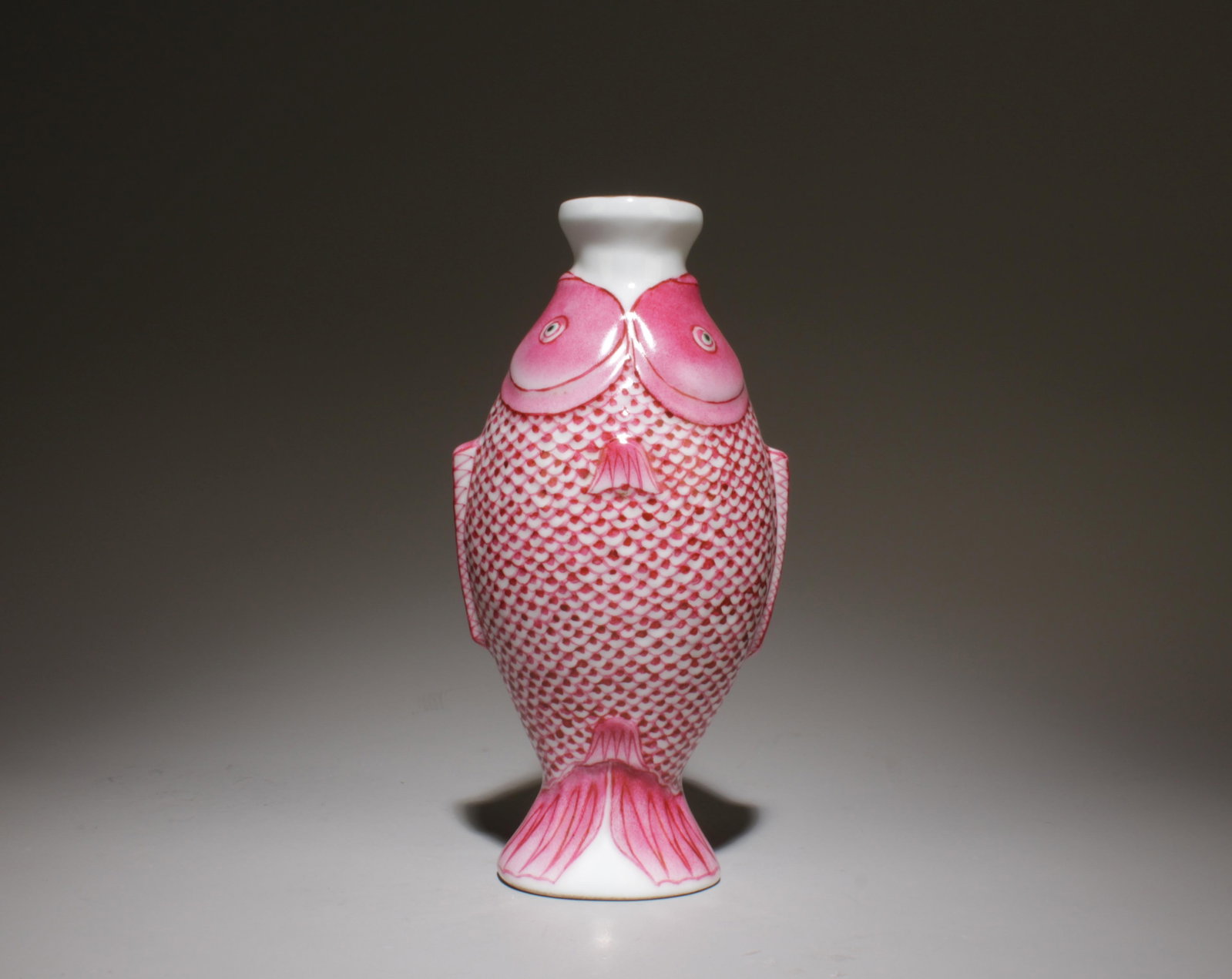 A Porcelain Fish-Shaped Vase (1 of 5)