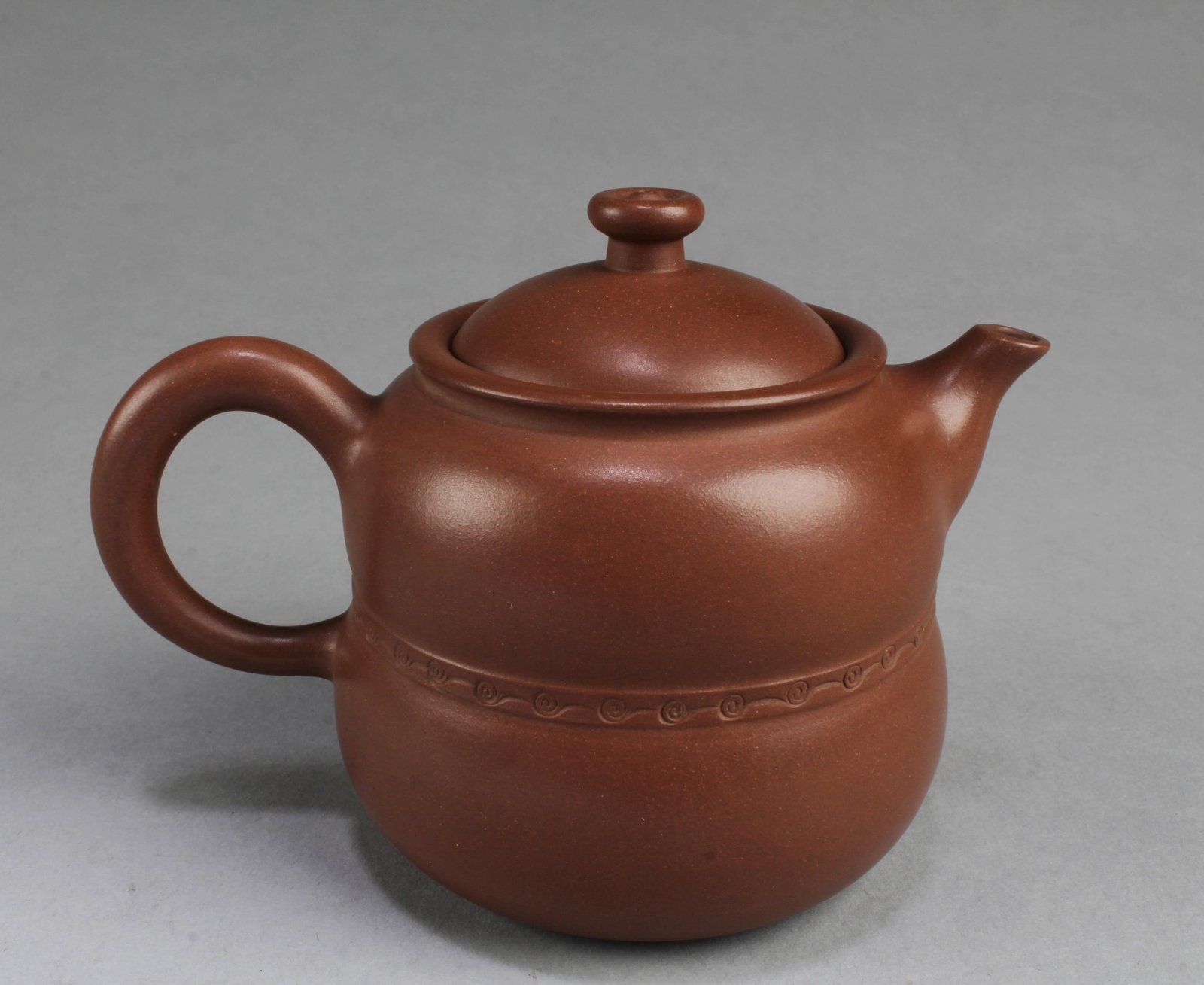 Early Collection of Chinese Yixing Zisha Teapot: Early Collection of Chinese Yixing Zisha Teapot. Length: 5"