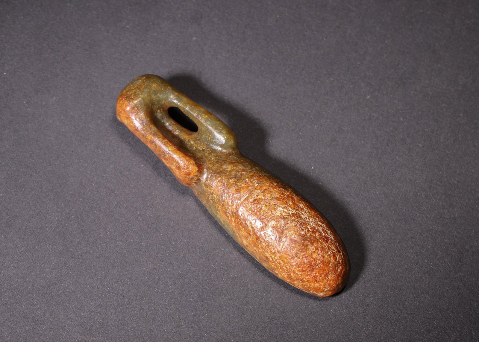 A Jade Mantis Pendant, Han Dynasty - 5
