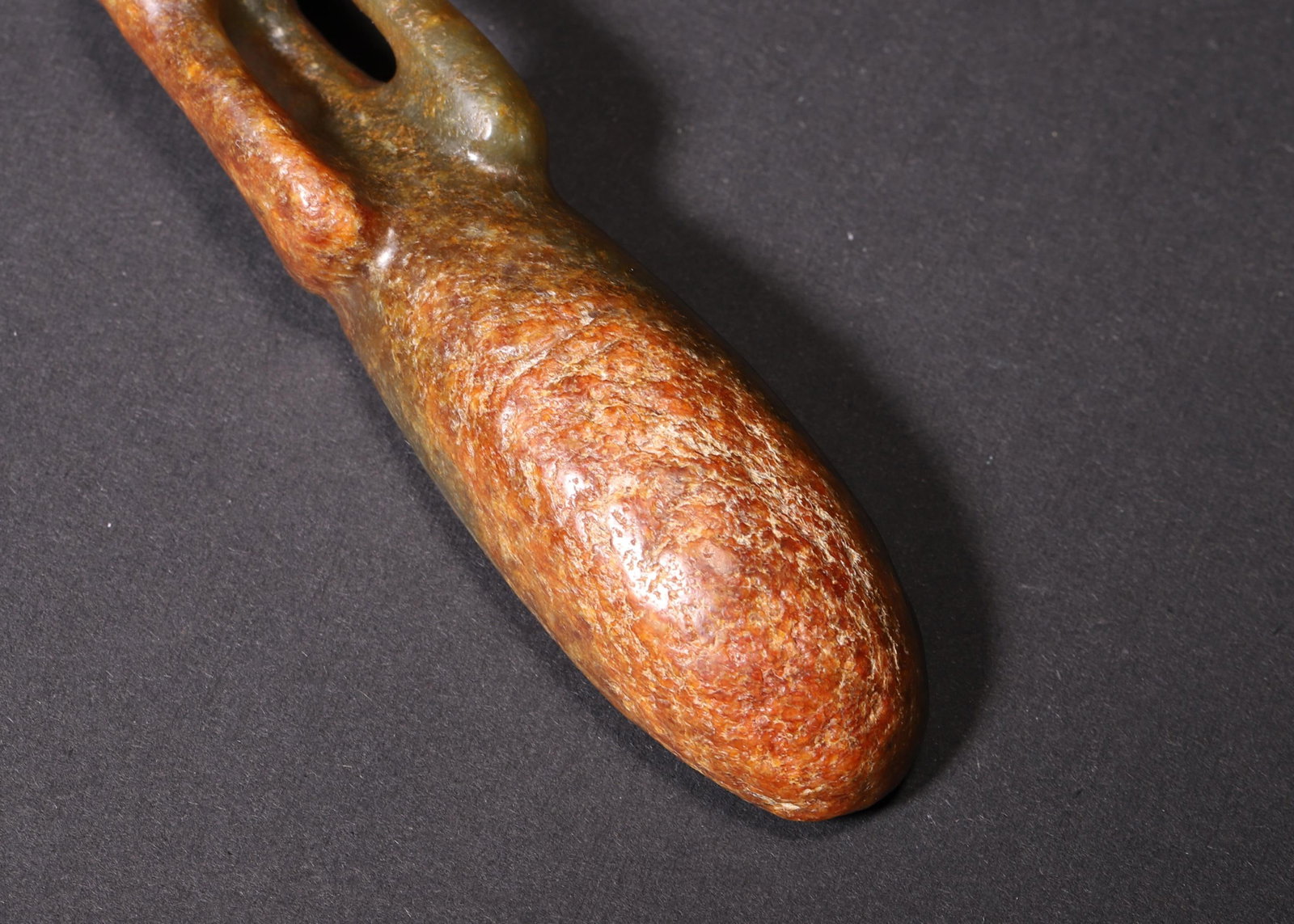 A Jade Mantis Pendant, Han Dynasty - 6