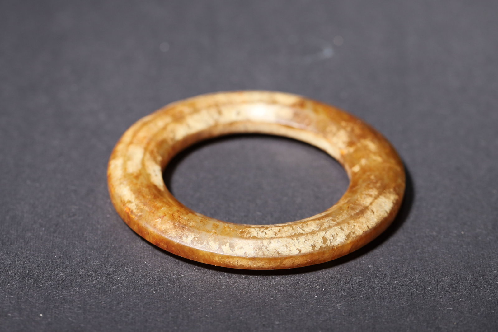 A Jade Ring with String Pattern, Warring States Period - 6