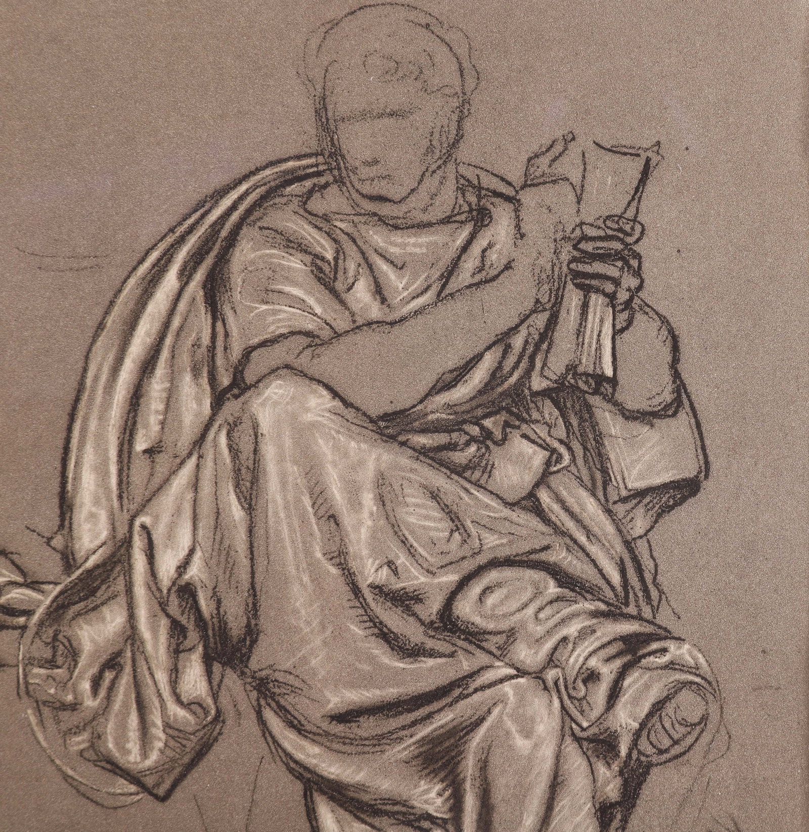 SOCRATES, LATE 19TH CENTURY ETCHING - 5