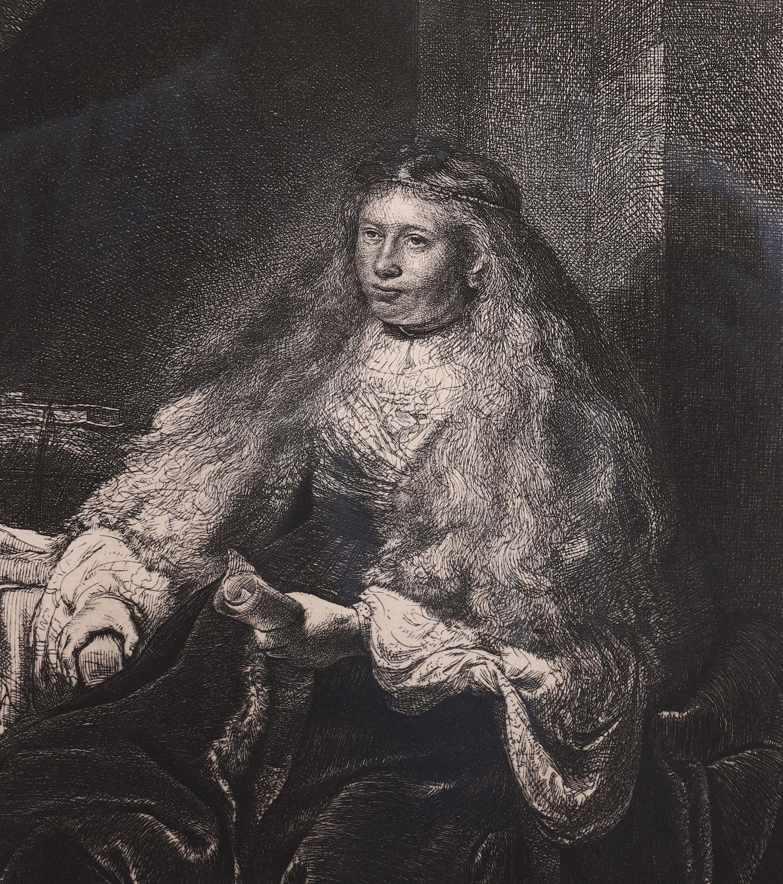 THE BRIDE, LATE 19TH CENTURY ETCHING - 3