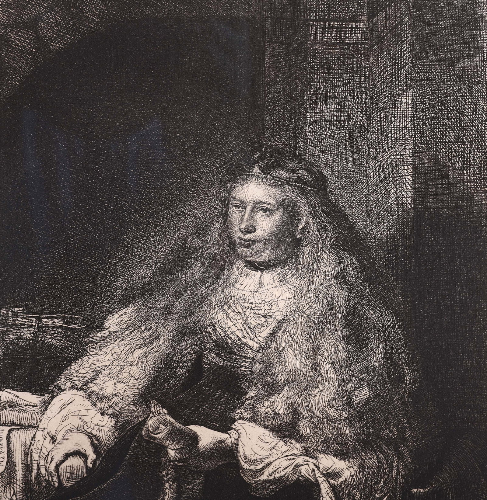 THE BRIDE, LATE 19TH CENTURY ETCHING - 5